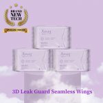 3 packs Amez Care Night [3D Leak Guard Seamless Wings]