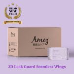 1 Carton Amez Care Night (24 packs) [3D Leak Guard Seamless Wings]