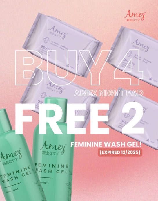 Buy 4 Amez Night Get 2 Jasmine Wash Gel